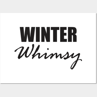 Winter Whimsy Posters and Art